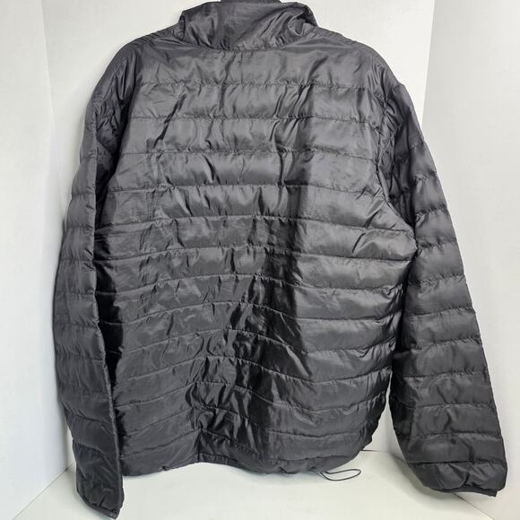 Levi's, Black Puffer down Full Zip light jacket, Men's XL - Picture 5 of 7